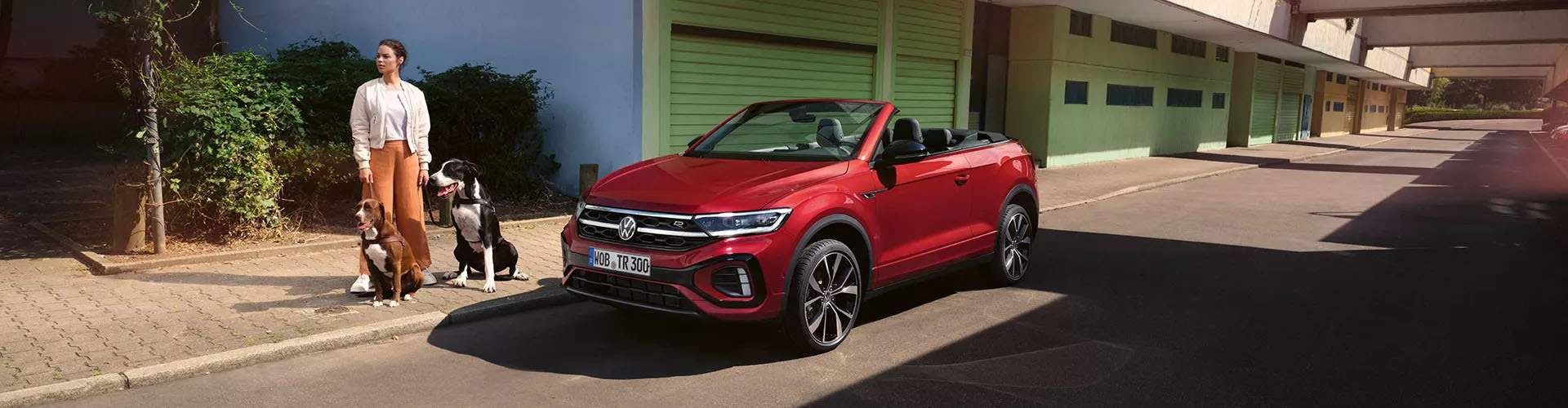 VW T-Roc Cabriolet in R-Line rot