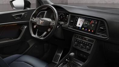 CUPRA Ateca Interieur: Alle wichtigen Informationen und Navigationssystem immer im Blick