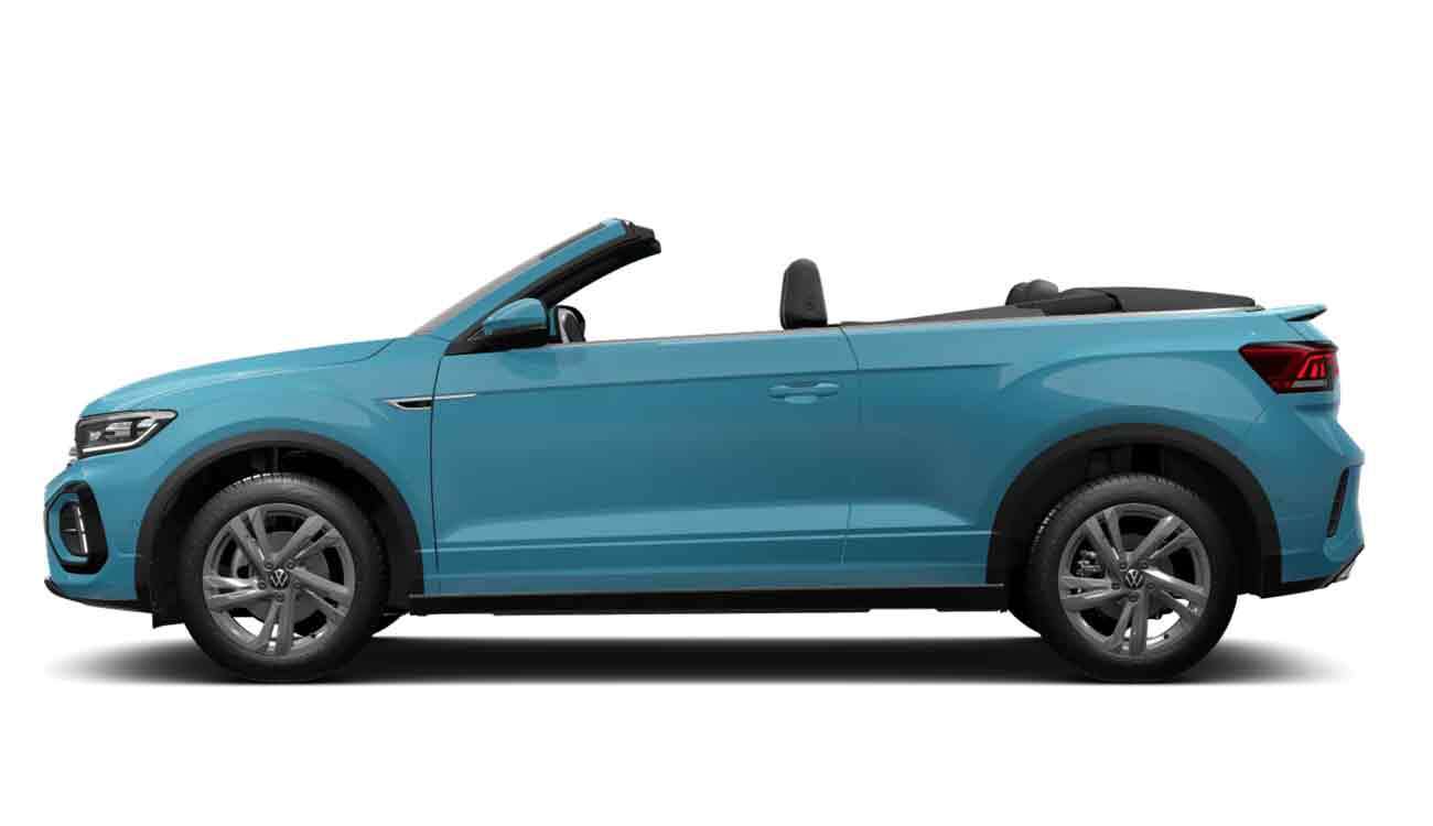 VW T-Roc Cabrio R-Line Seitenansicht