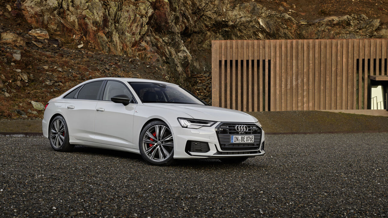 Audi A6 in weiß