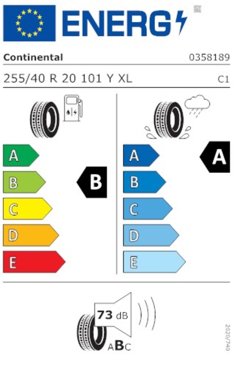 Cupra Terramar Reifenlabel