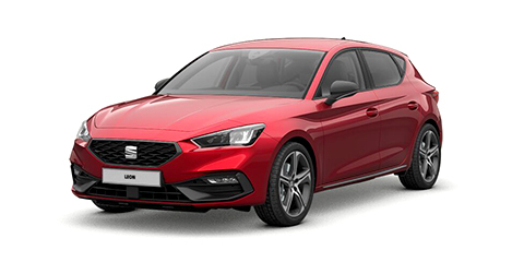 Seat Leon in rot