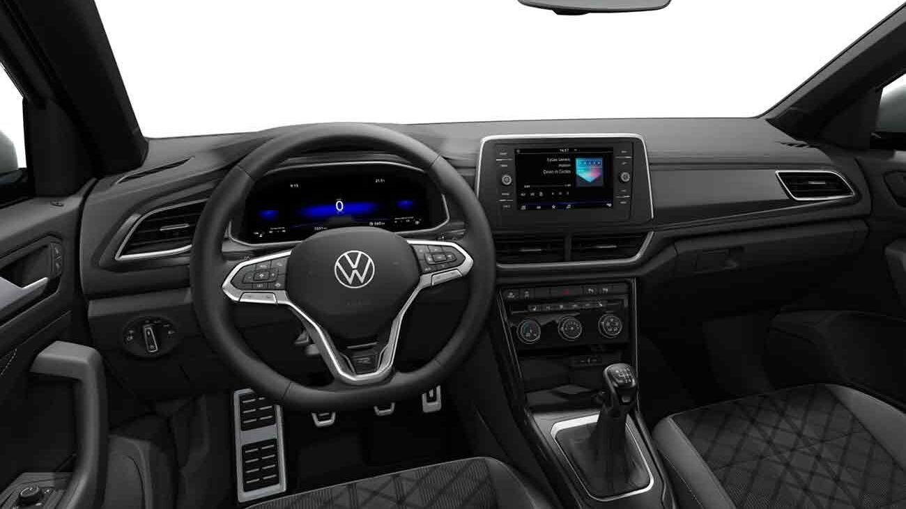 VW T-Roc R-Line Freisteller Interieur
