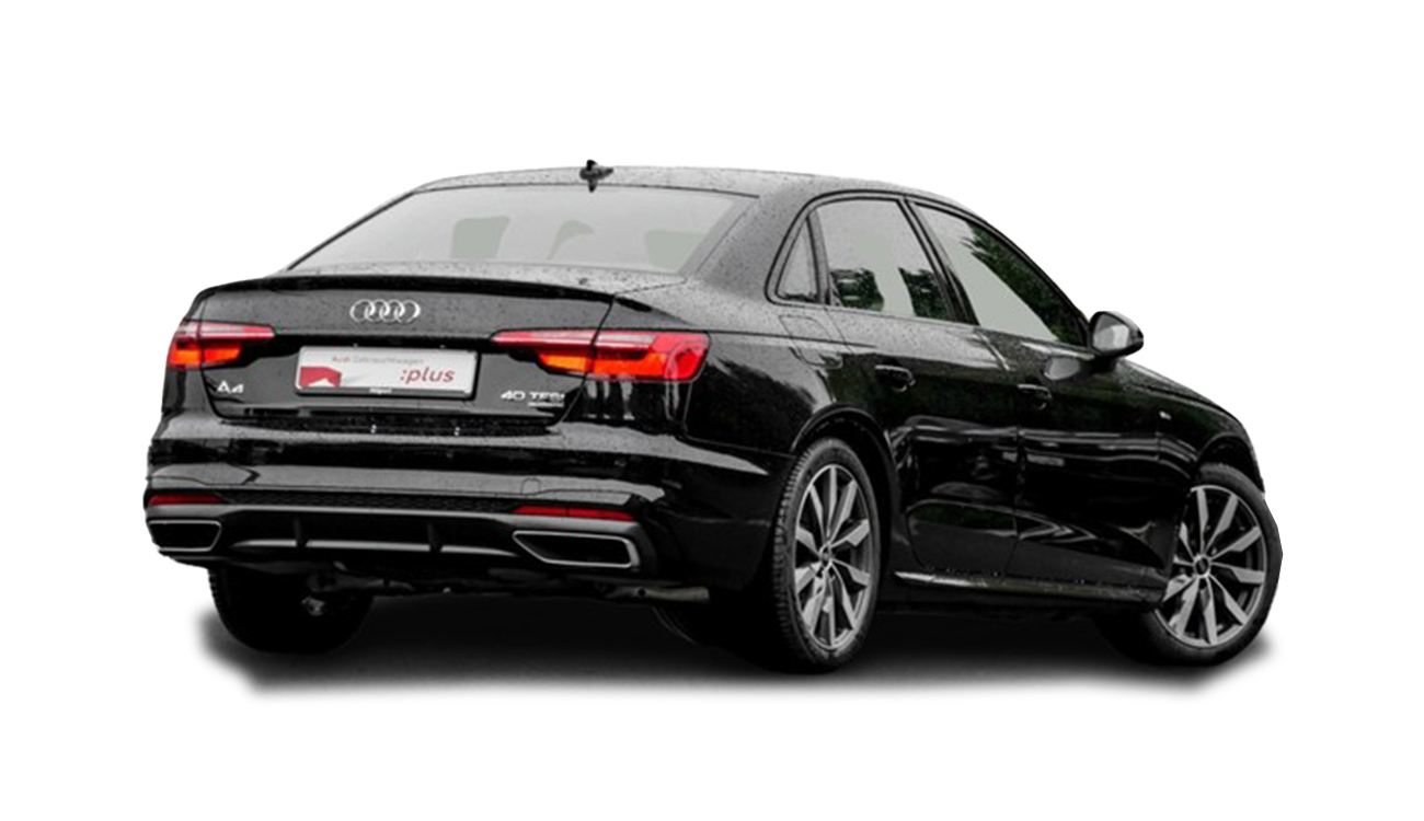 Audi A4 Heckansicht