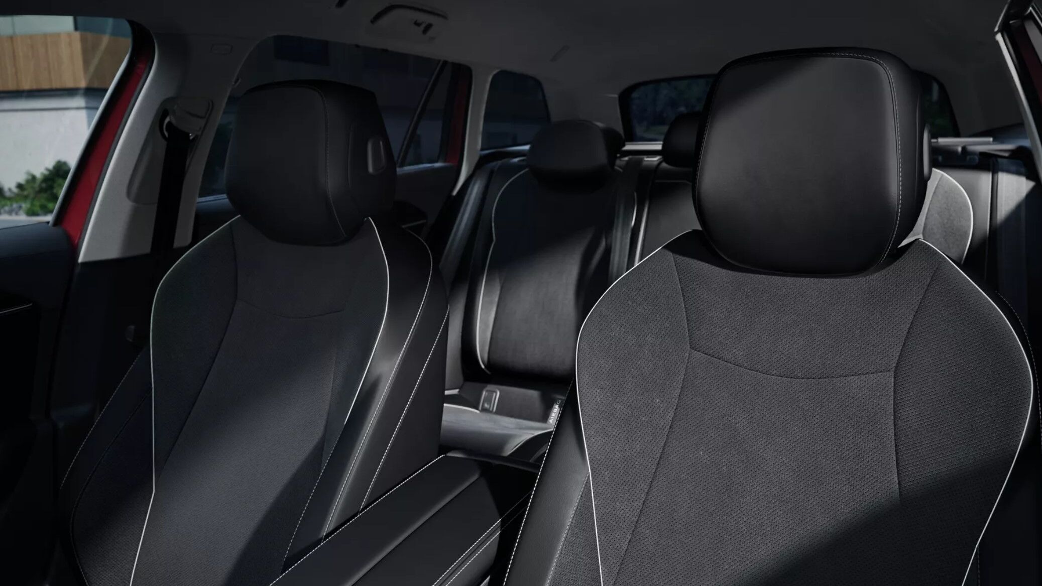 VW Passat Sitze in schwarz