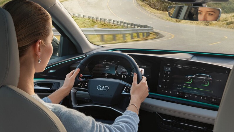 Audi Q6 SUV e-tron interieur