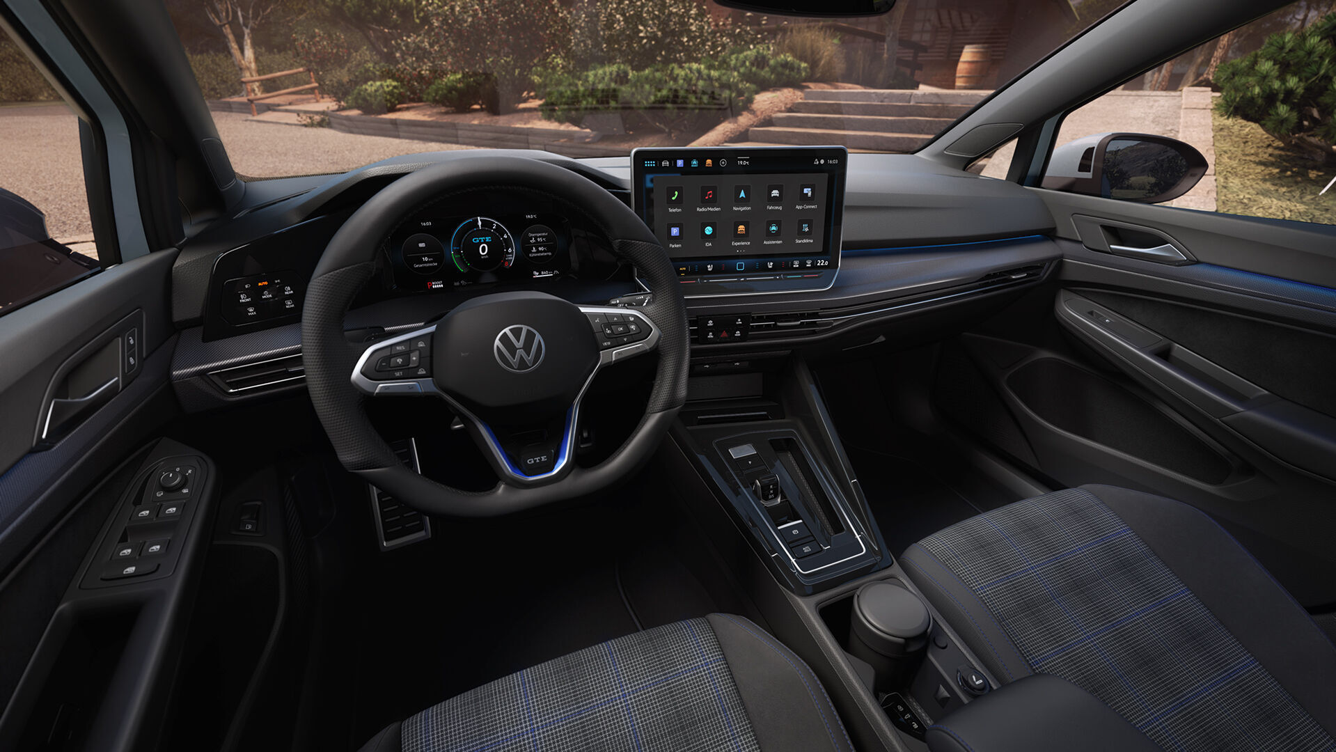 VW Golf GTE Innenansicht