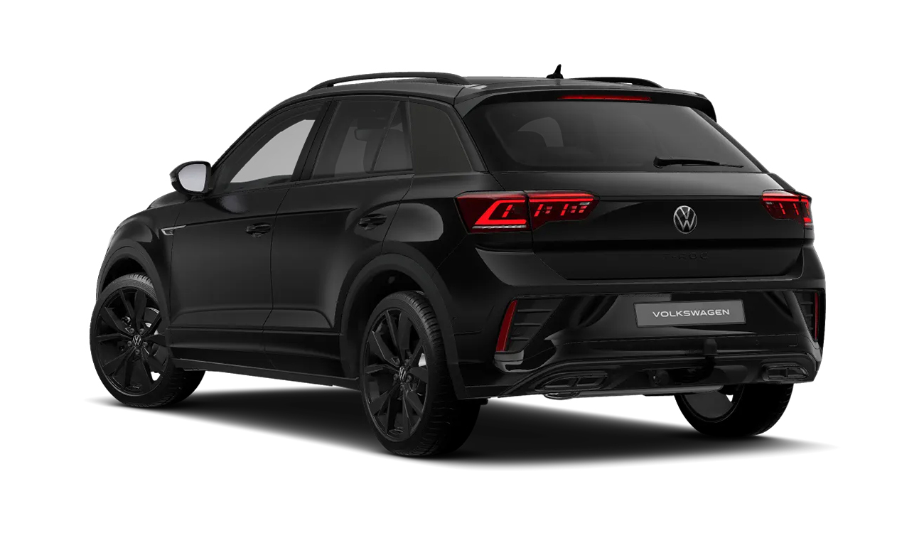 Fahrzeugbild VW T-Roc R-line schwarz heck