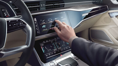 Audi A6 Multimedia System in großansicht