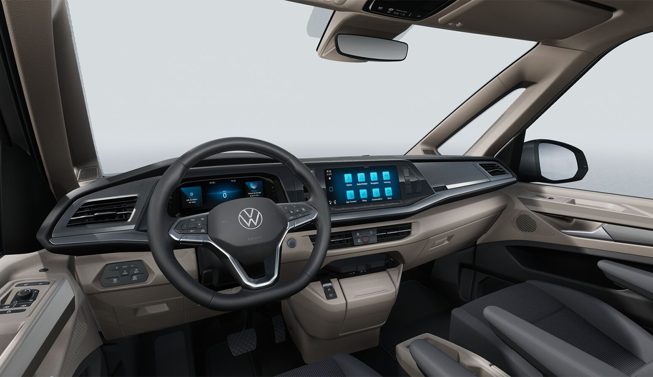 VW Nutzfahrzeuge Multivan Life Innenansicht