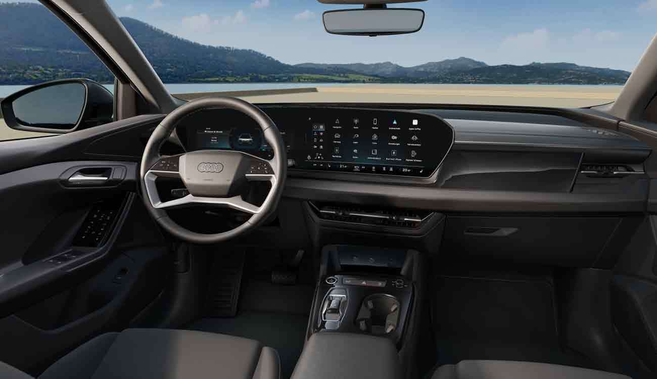 Audi Q6 SUV e-tron in der Innenraum